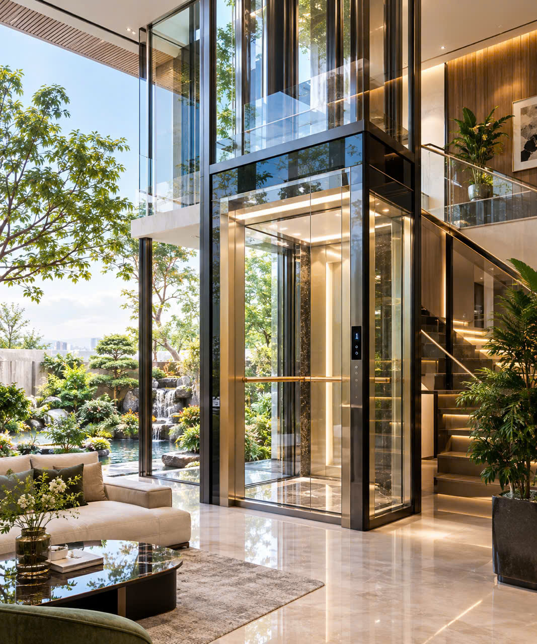 thang máy gia đình